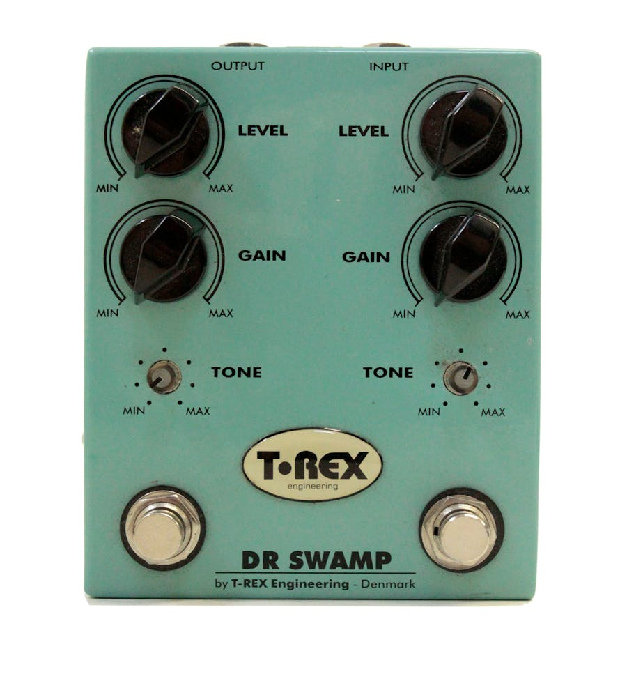 T-Rex Dr. Swamp Distortion Pedal harpoonharry.com